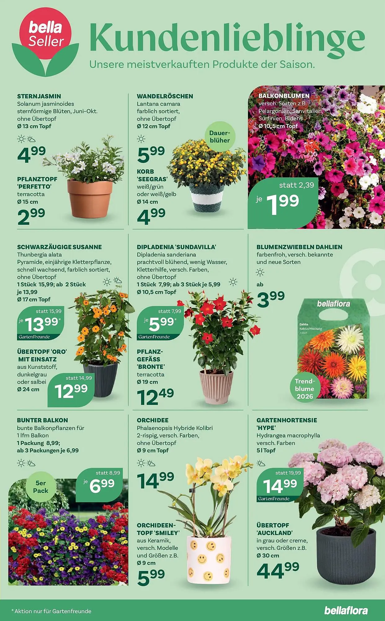 Bellaflora Flugblatt von 2. April bis 11. April 2026 - Flugblätt seite  11