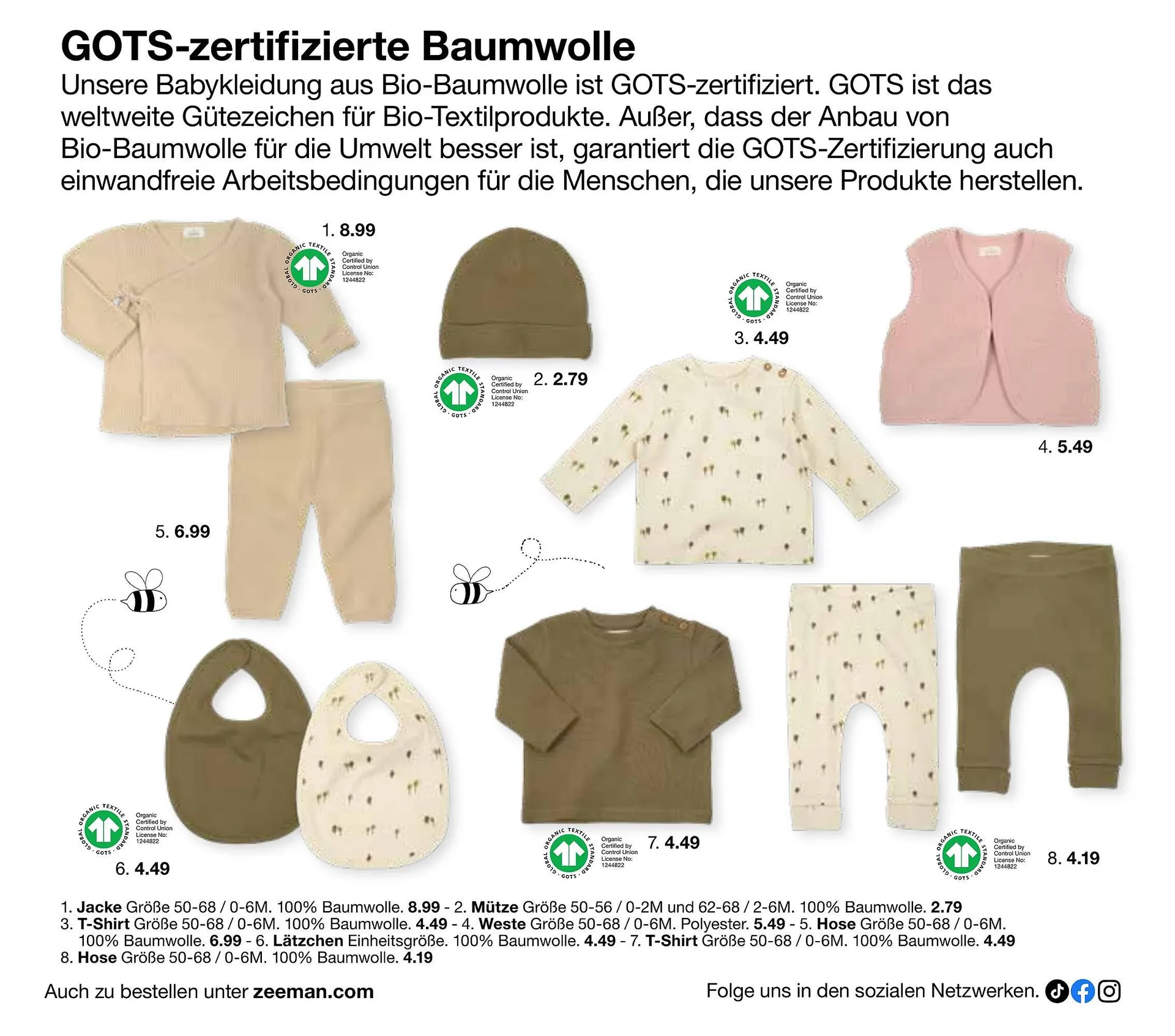 Zeeman Flugblatt von 18. Juli bis 12. Jänner 2026 - Flugblätt seite  6