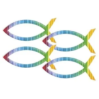 Wachsmotive "Fisch Regenbogen"