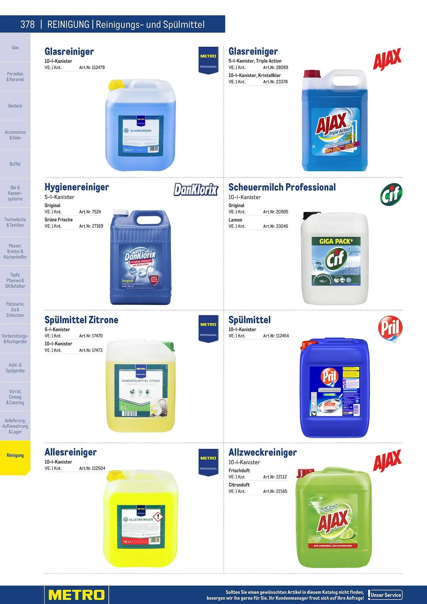 Metro Flugblatt von 25. März bis 31. Dezember 2026 - Flugblätt seite  378