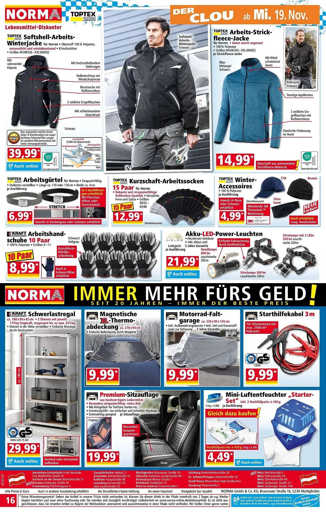 Norma Prospekt von 17. November bis 23. November 2025 - Flugblätt seite  16
