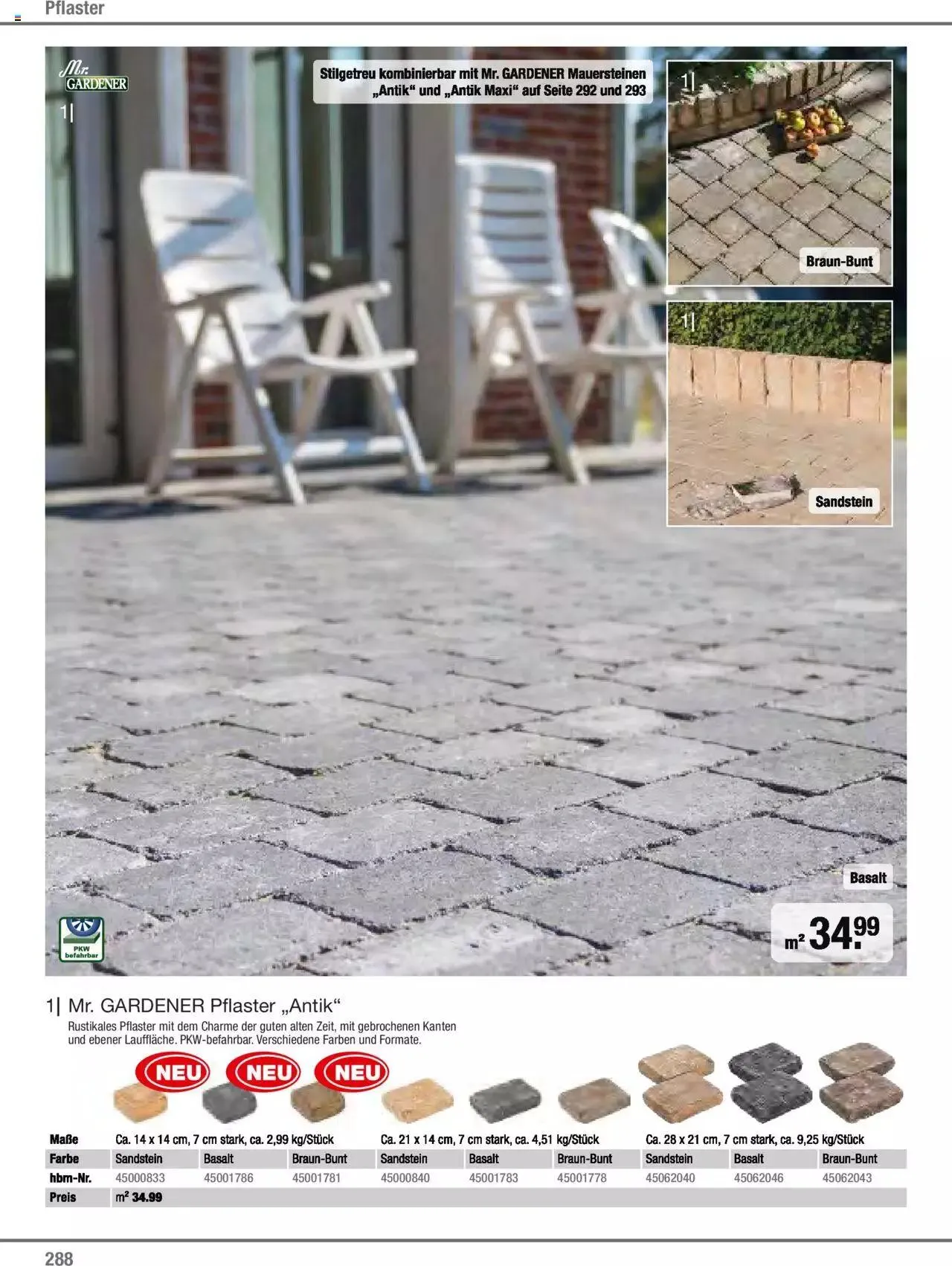 Hagebau Gartenjahr 2023 von 7. März bis 31. Dezember 2023 - Flugblätt seite  288