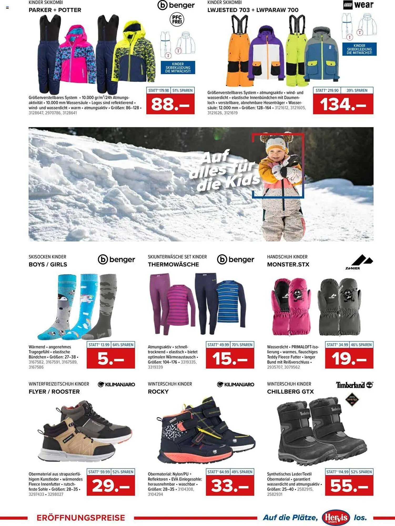 Hervis Flugblatt von 9. November bis 11. November 2023 - Flugblätt seite  11