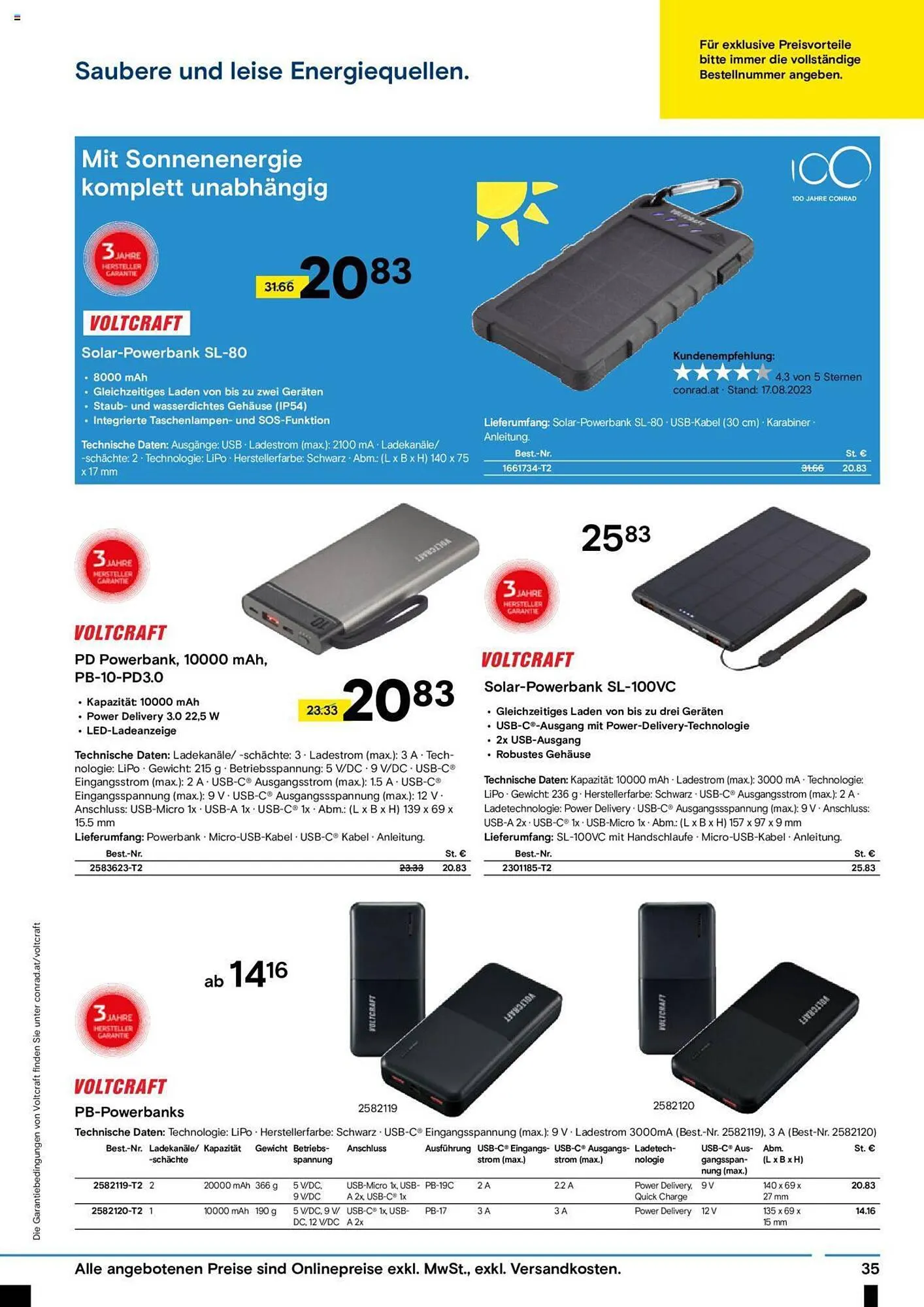 Conrad Flugblatt von 4. September bis 22. Oktober 2023 - Flugblätt seite  37