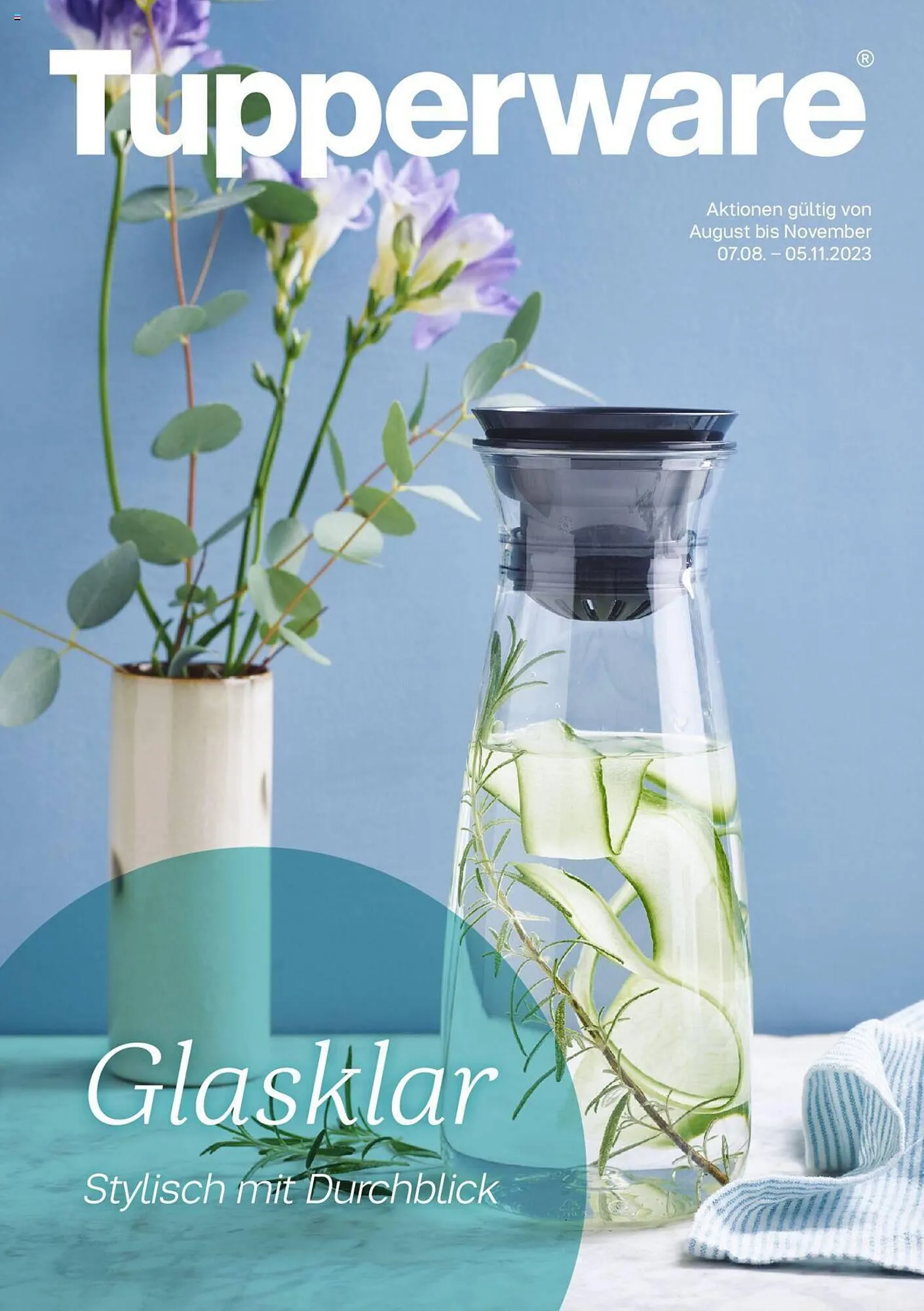Tupperware Flugblatt von 7. August bis 5. November 2023 - Flugblätt seite  1