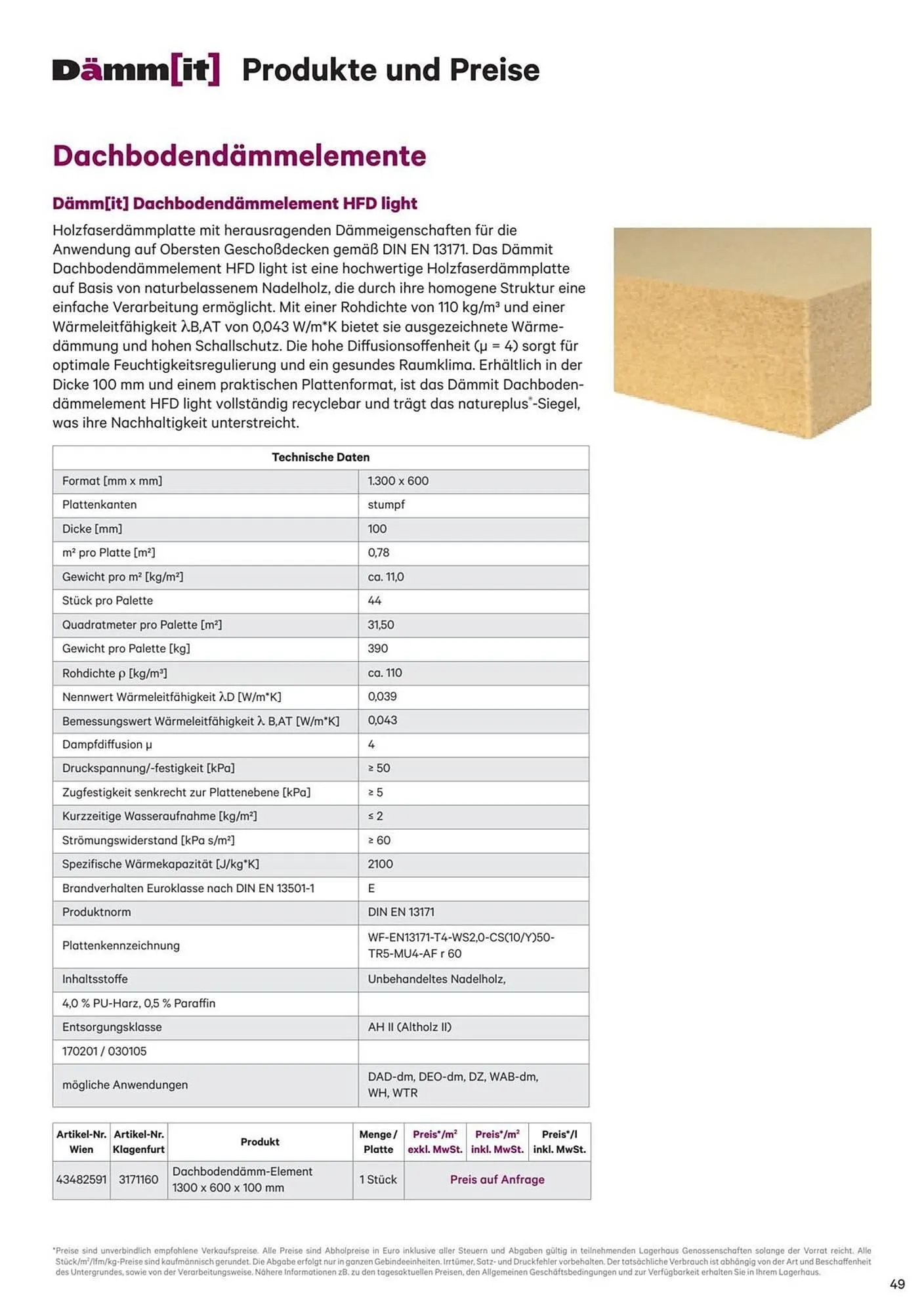 Lagerhaus Flugblatt von 1. Jänner bis 31. Dezember 2026 - Flugblätt seite  49
