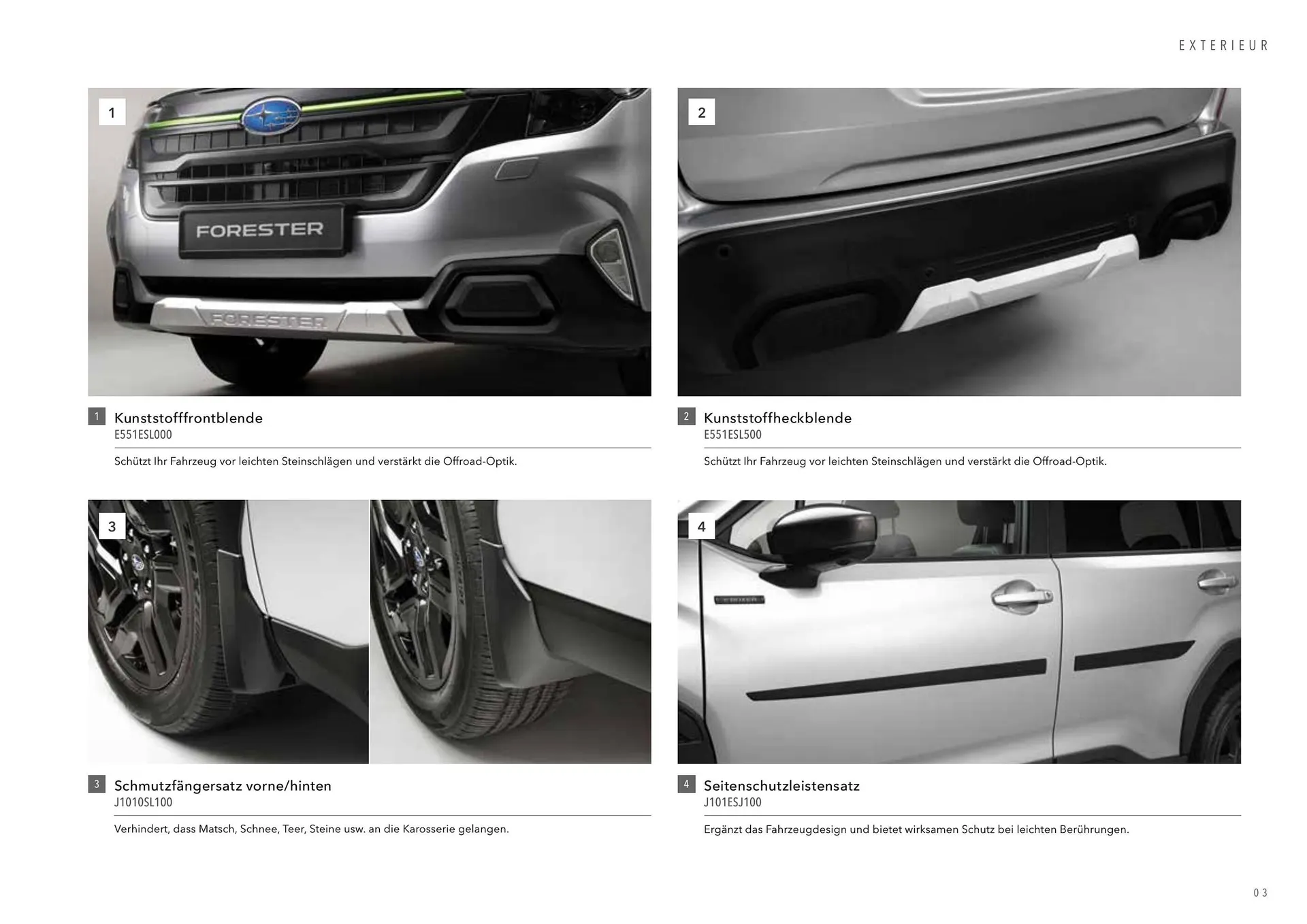 Subaru Flugblatt von 1. April bis 7. Jänner 2027 - Flugblätt seite  3