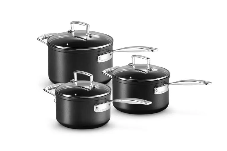 Aluminium-Antihaft 3-teiliges Profitopfset