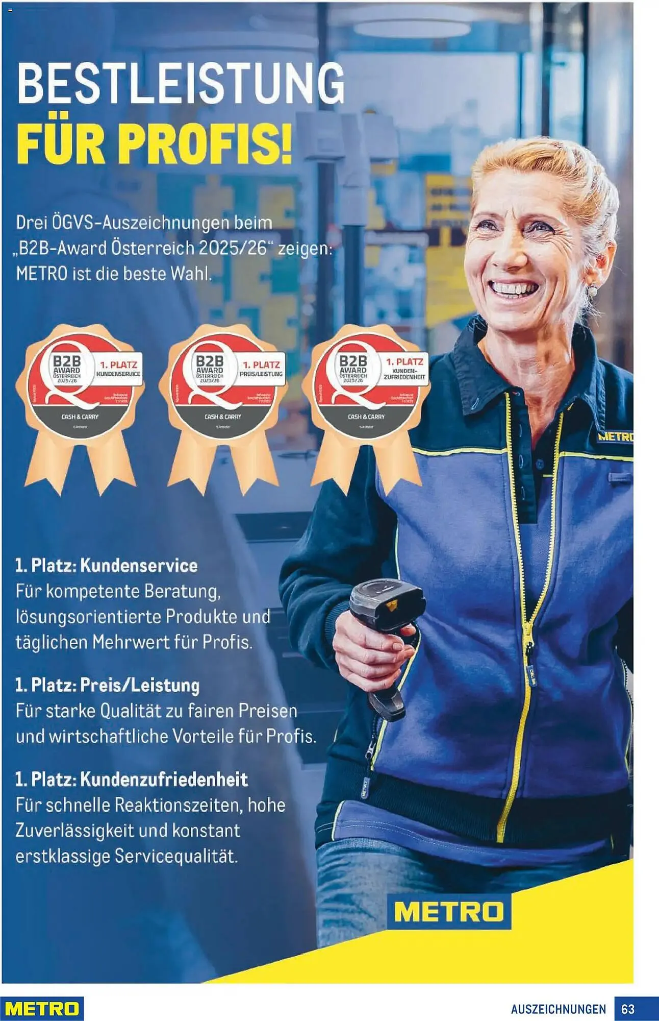 Metro Flugblatt von 8. Jänner bis 21. Jänner 2026 - Flugblätt seite  63