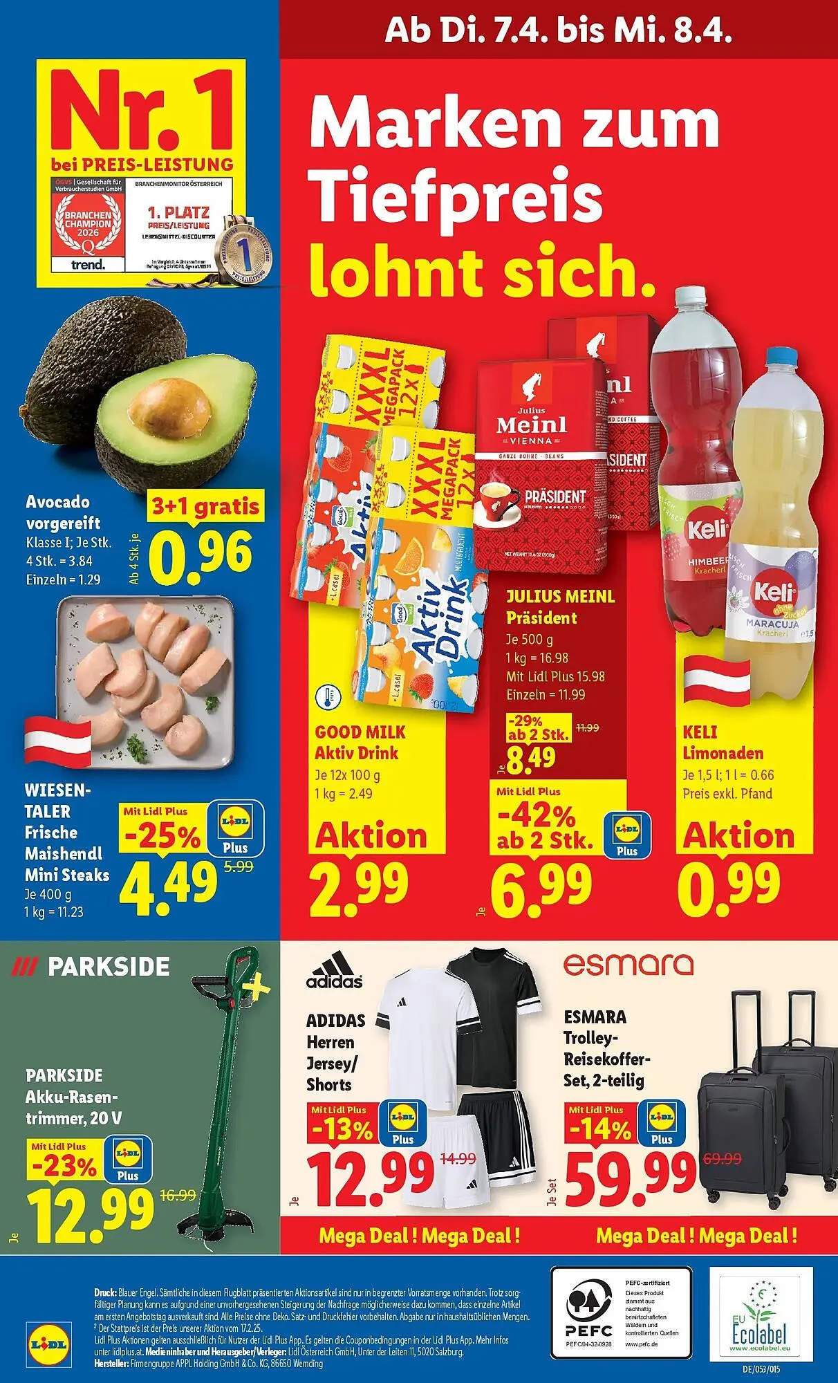 Lidl Flugblatt von 2. April bis 8. April 2026 - Flugblätt seite 30