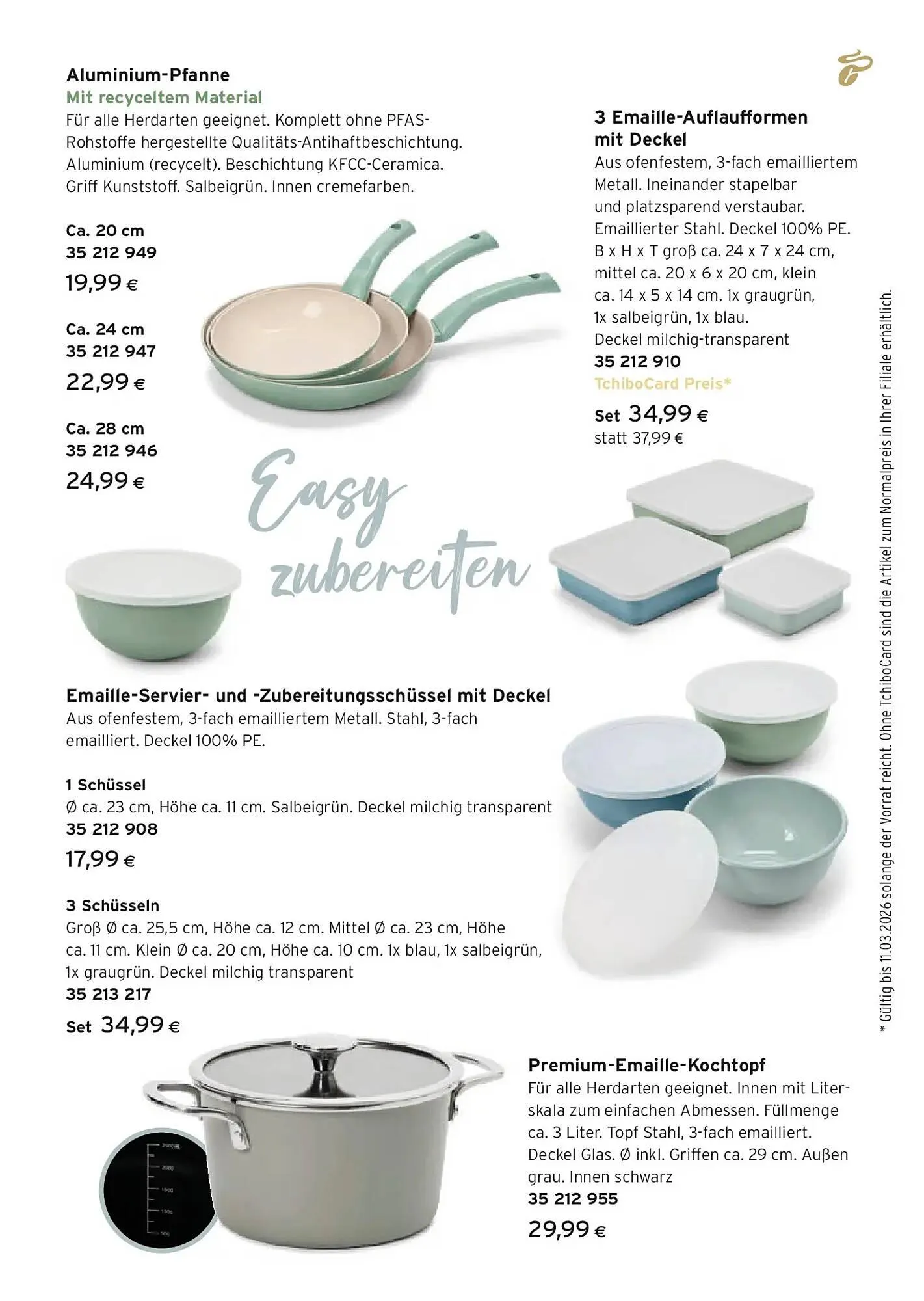 Tchibo Eduscho Flugblatt von 29. Jänner bis 11. Februar 2026 - Flugblätt seite  4