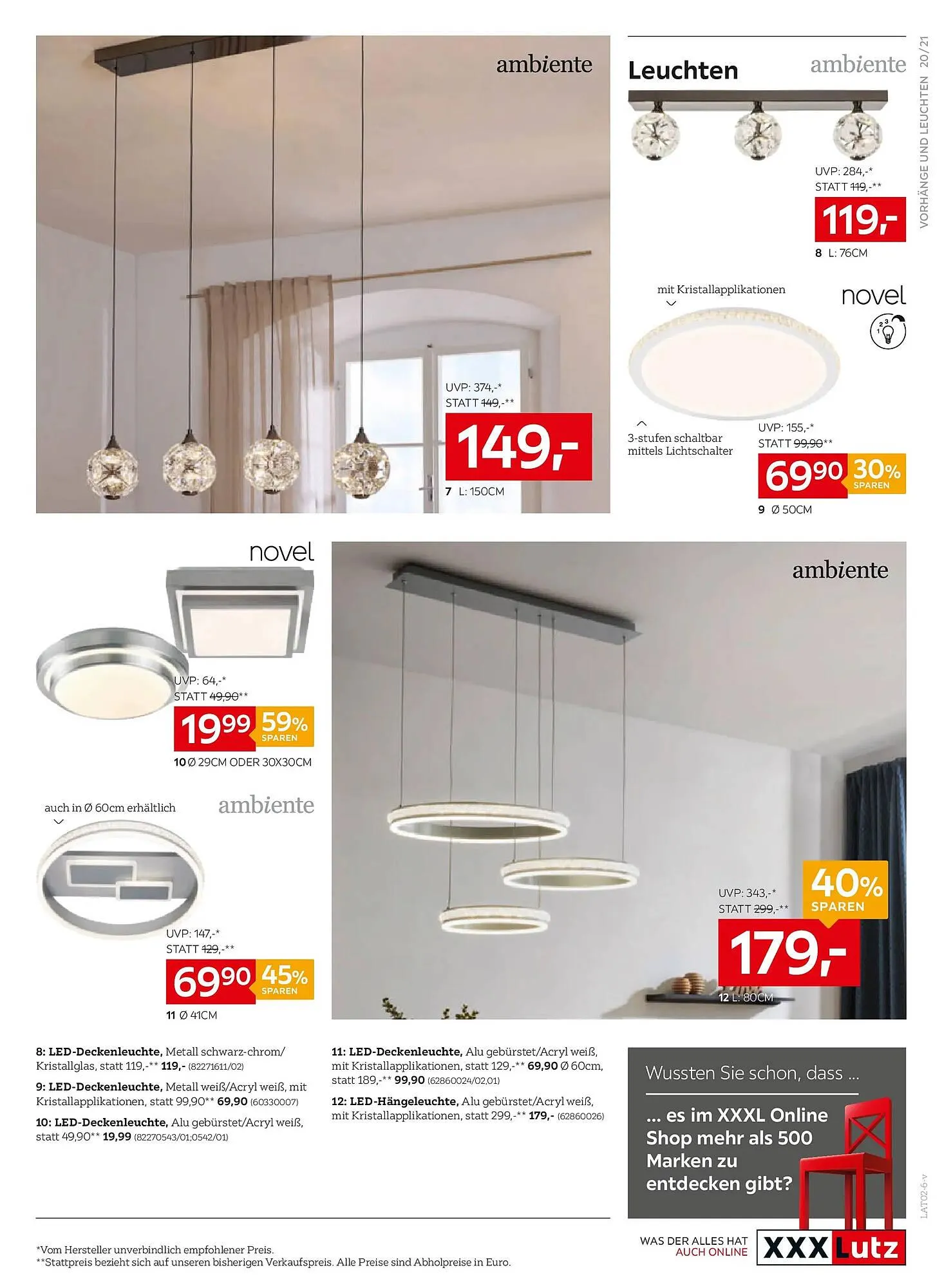 XXXLutz Prospekt von 18. Februar bis 24. Februar 2026 - Flugblätt seite 21