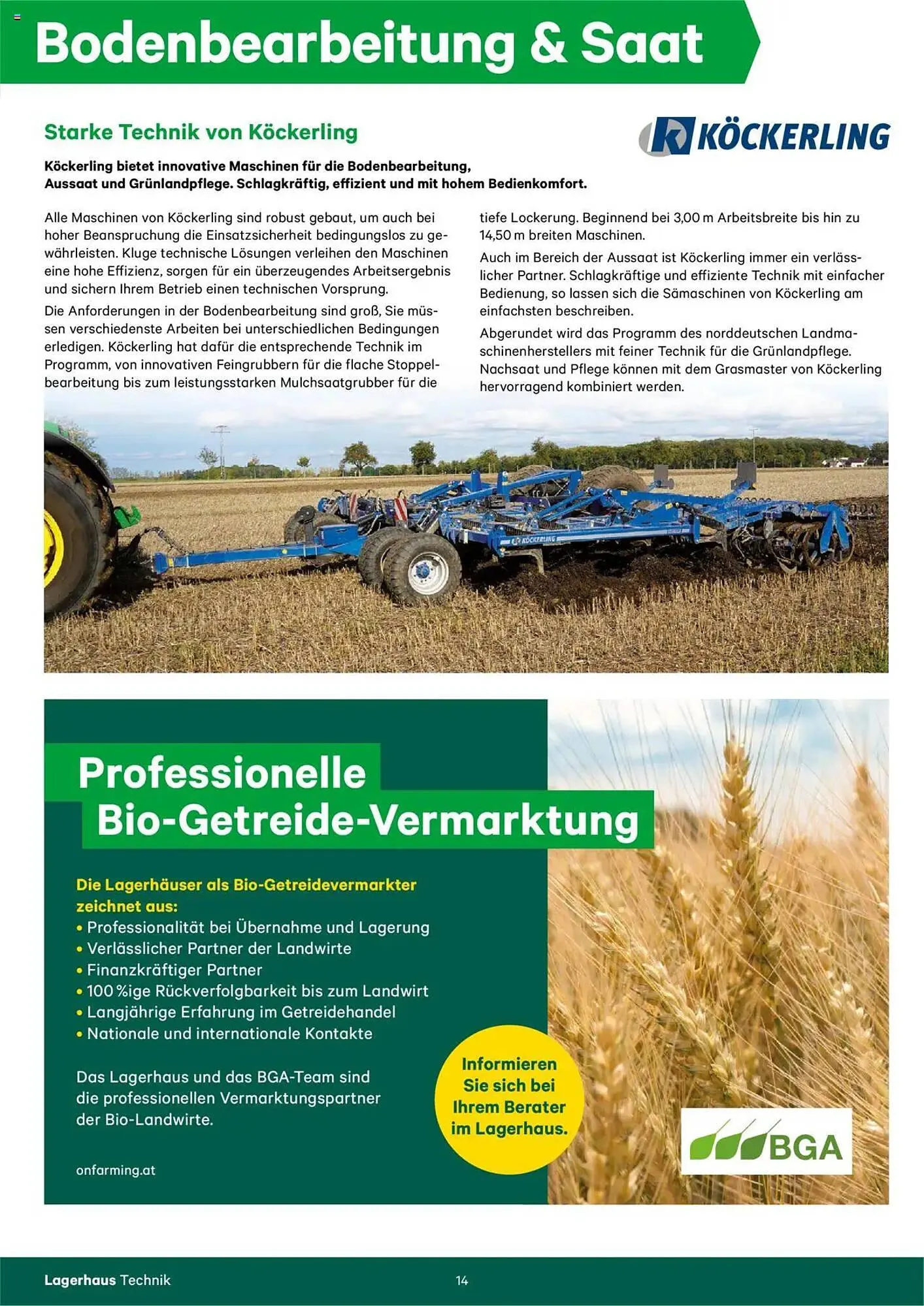 Lagerhaus Flugblatt von 28. April bis 1. Jänner 2026 - Flugblätt seite  14