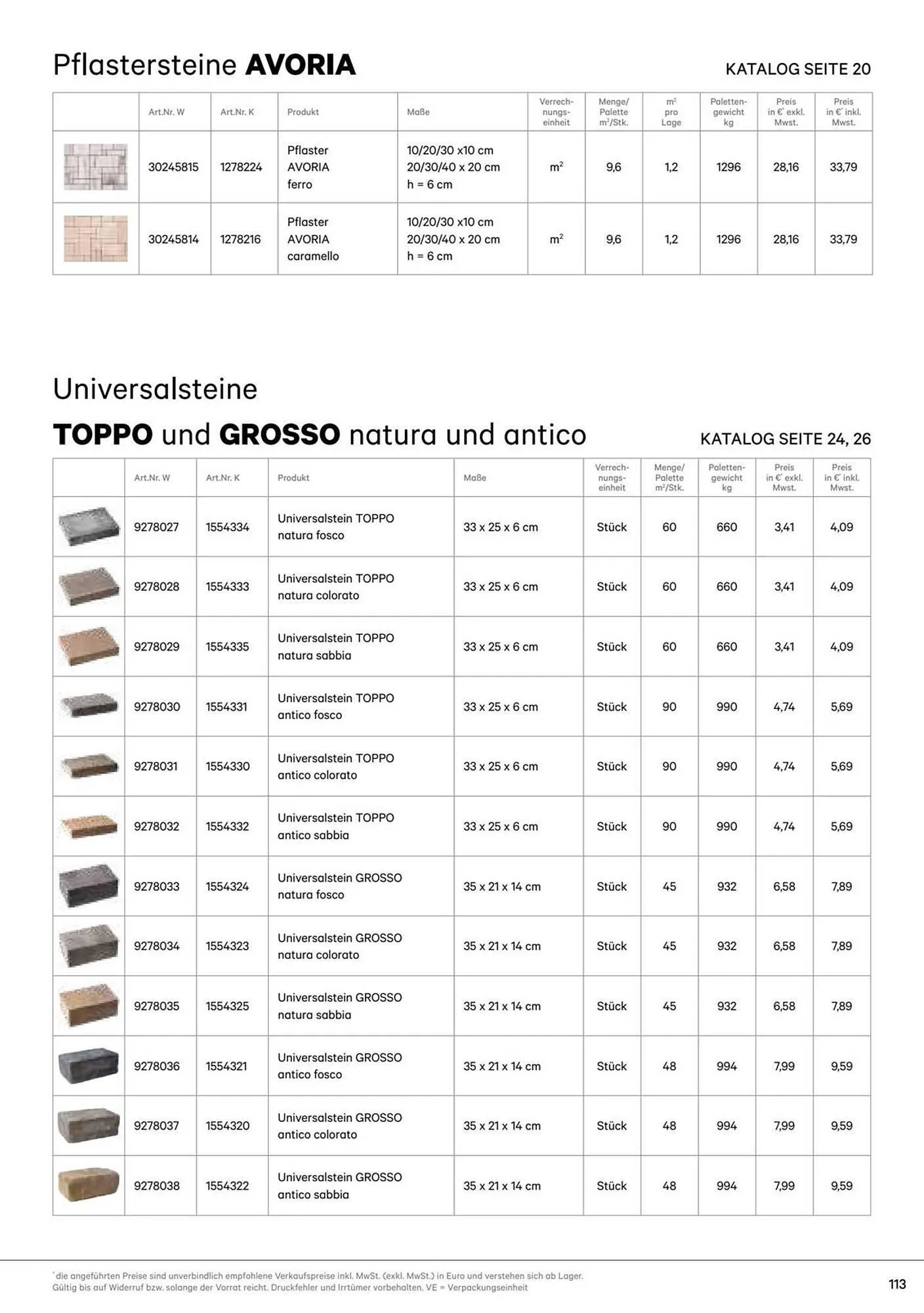 Lagerhaus Flugblatt von 1. Jänner bis 31. Dezember 2026 - Flugblätt seite  113