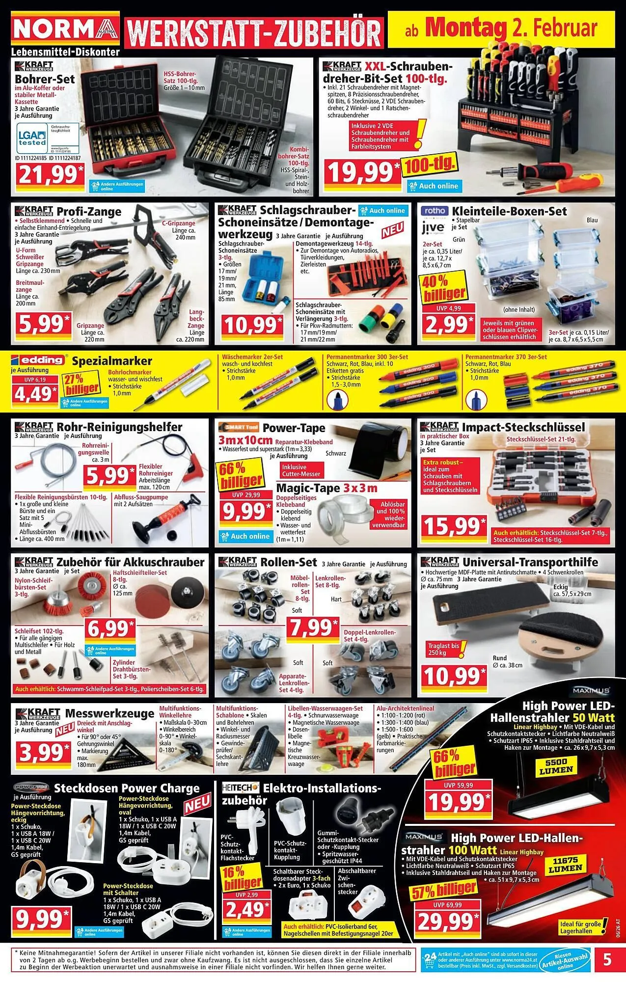 Norma Prospekt von 2. Februar bis 8. Februar 2026 - Flugblätt seite  5