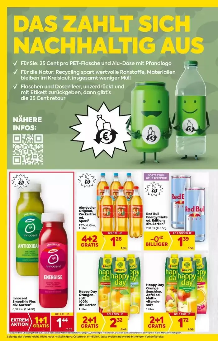 Vorschau BILLA Wien KW02 2025 von 8. Jänner bis 15. Jänner 2025 - Flugblätt seite  18
