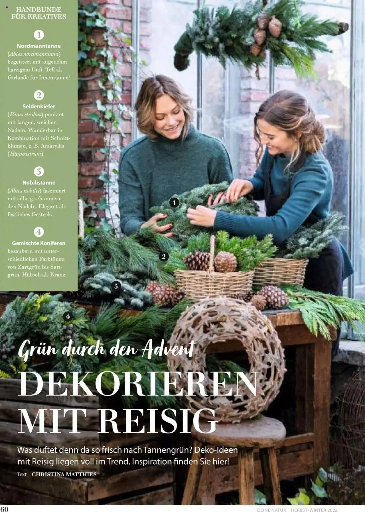 Dehner Flugblatt von 10. Oktober bis 31. Dezember 2023 - Flugblätt seite  60