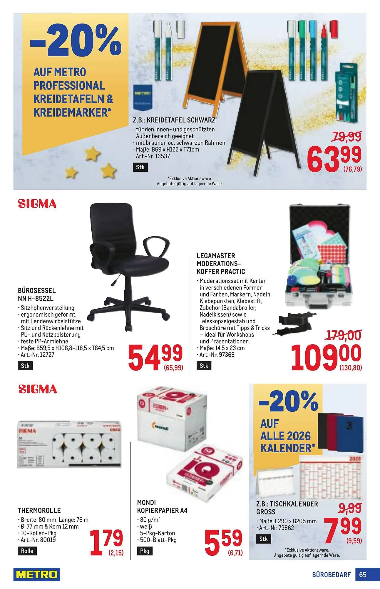 Metro Flugblatt von 11. Dezember bis 7. Jänner 2026 - Flugblätt seite  65