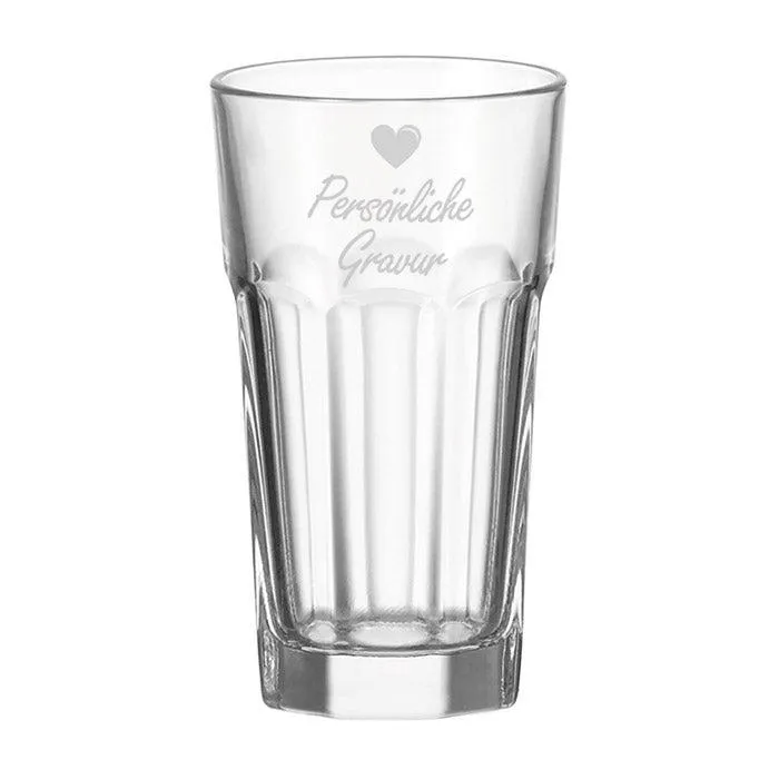 Trinkglas ROCK 340 ml mit persönlicher Gravur