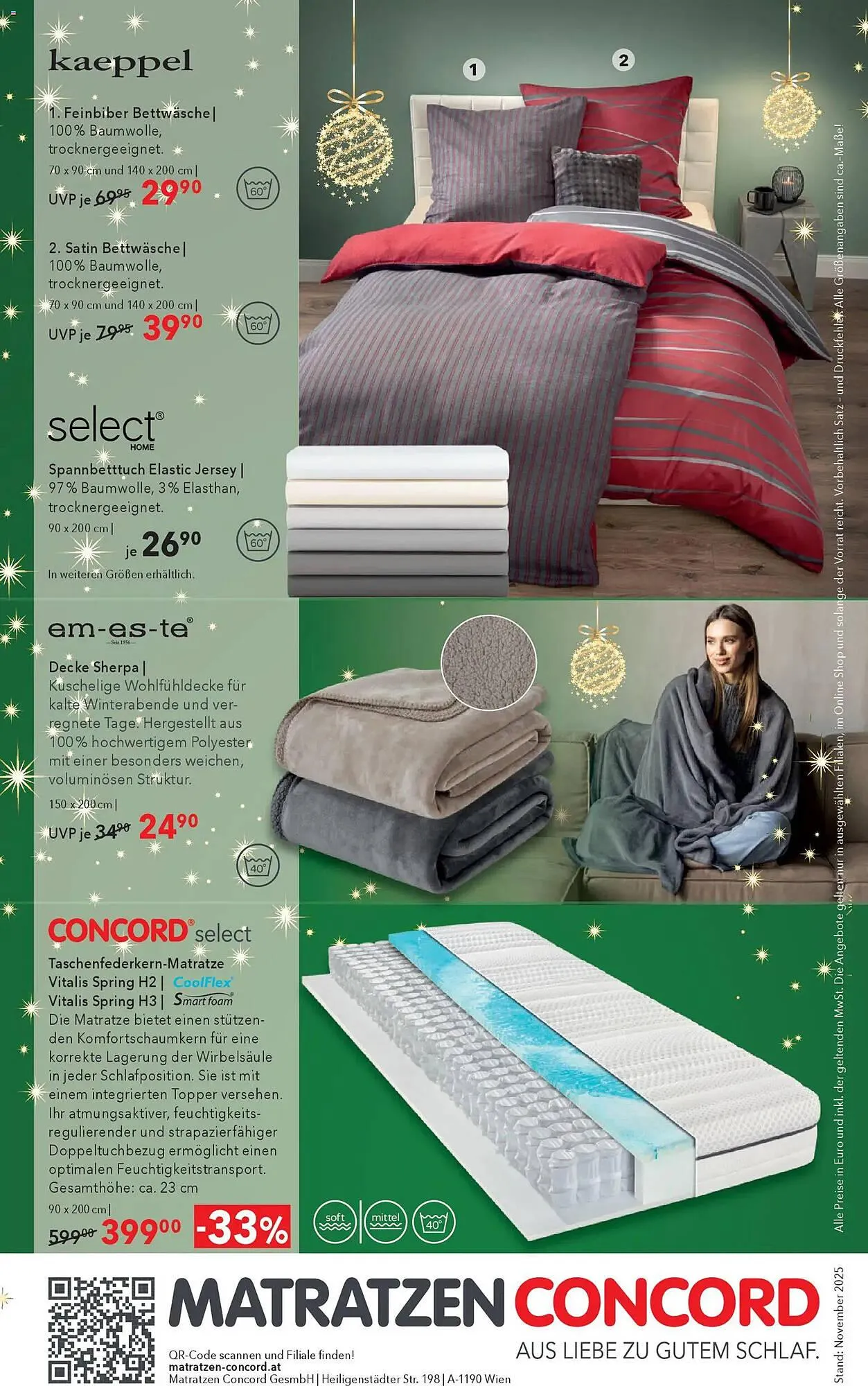 Matratzen Concord Prospekt von 26. November bis 26. Dezember 2025 - Flugblätt seite  8