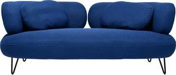 Sofa Peppo 2-Sitzer Blau 182cm