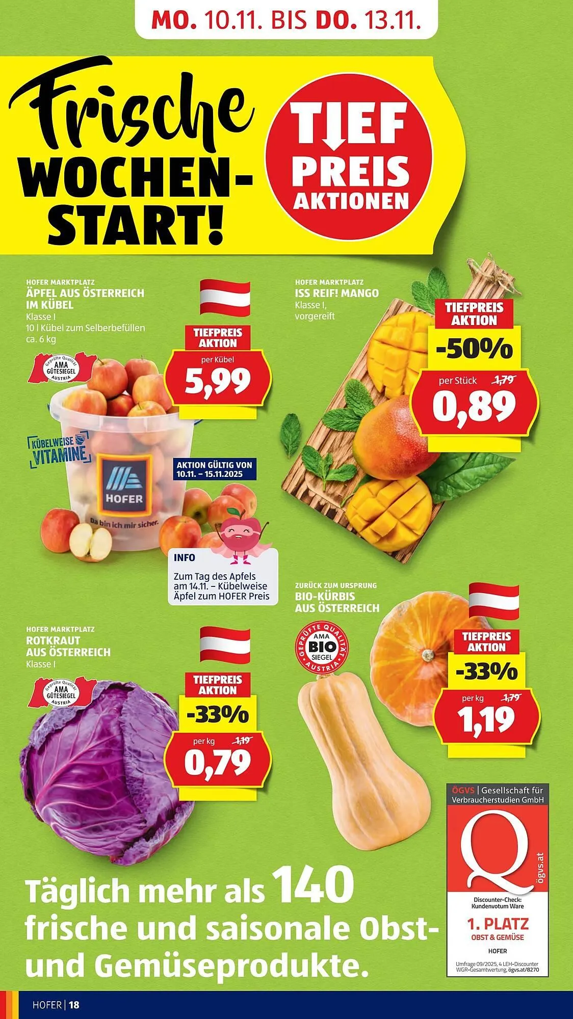 Hofer Flugblatt von 7. November bis 14. November 2025 - Flugblätt seite  20