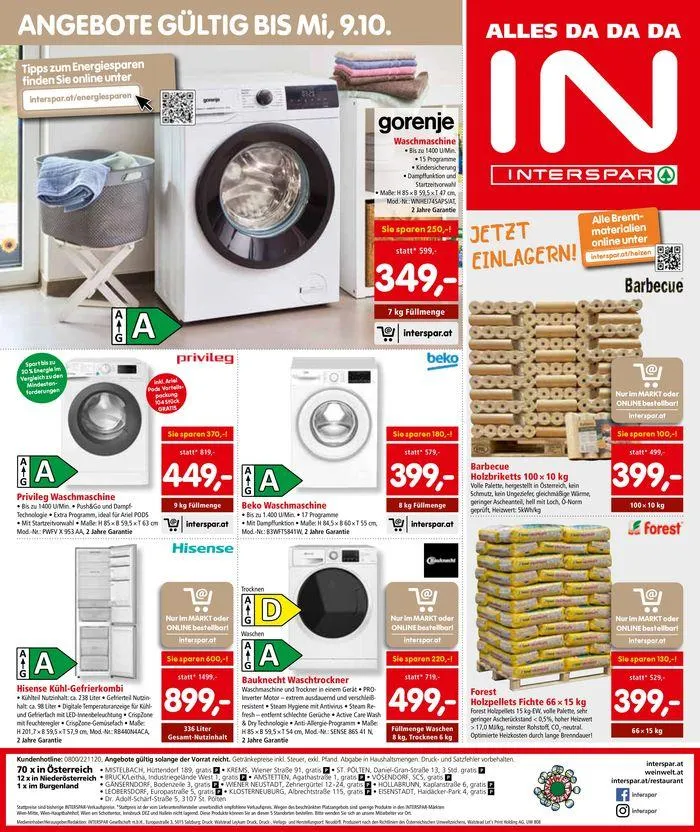 Exklusive Deals und Schnäppchen von 18. September bis 2. Oktober 2024 - Flugblätt seite 20