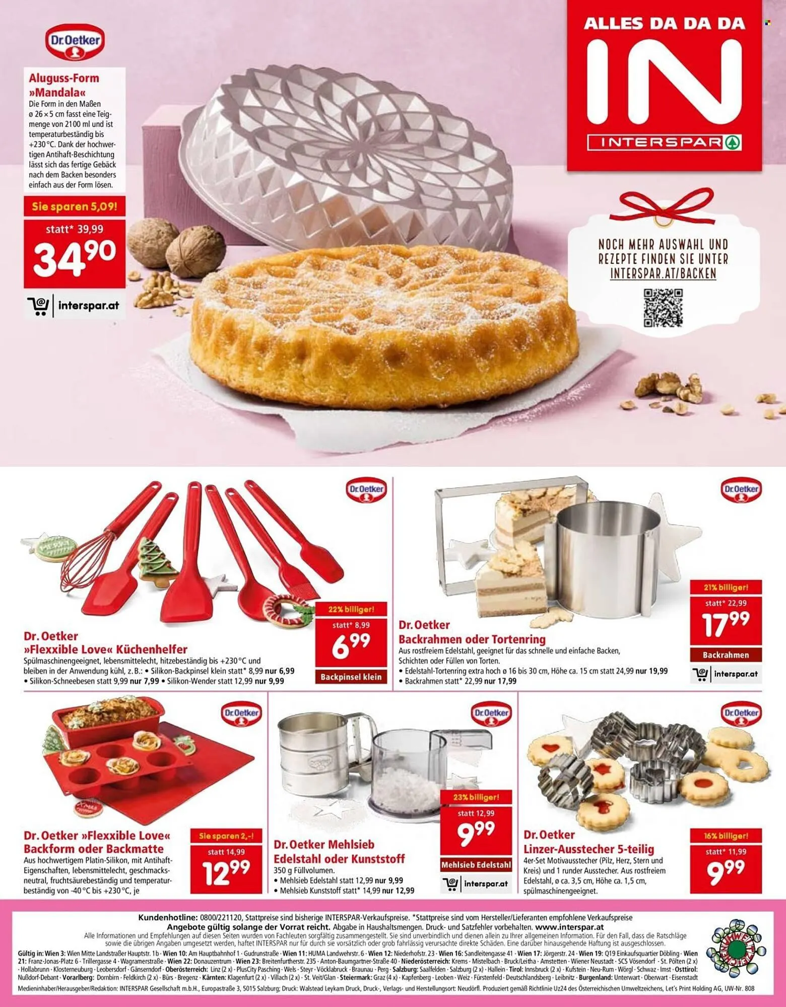 Interspar Flugblatt von 2. Oktober bis 20. Dezember 2025 - Flugblätt seite  28