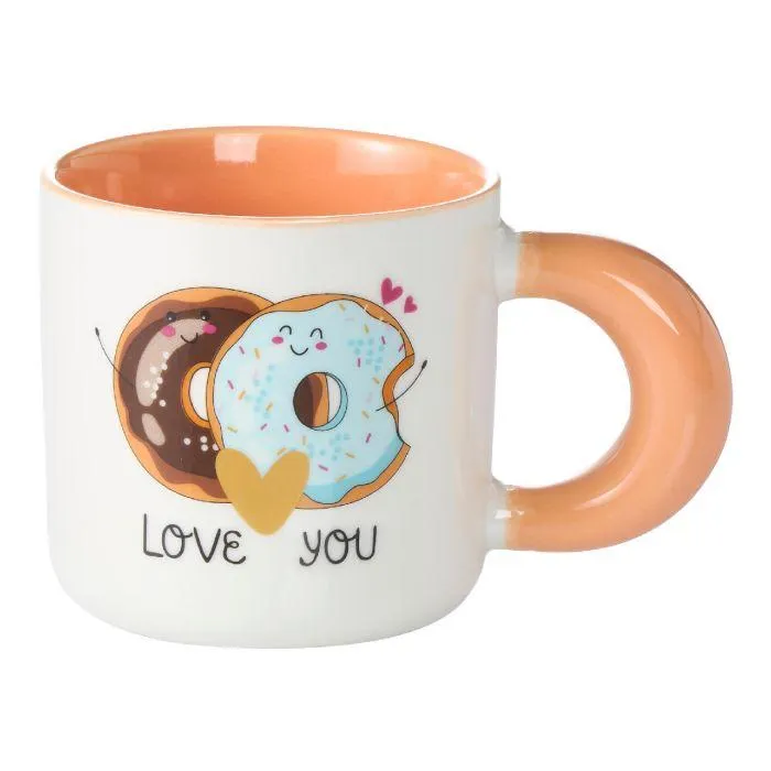 Becher Donut, Love, 440 ml