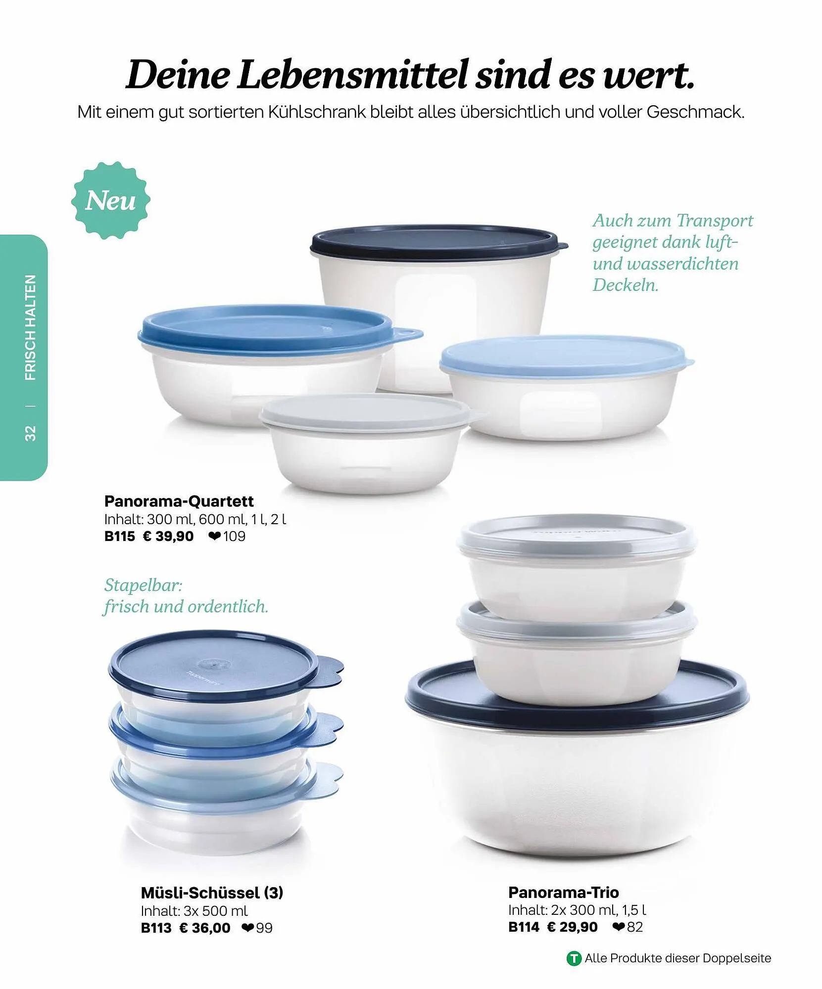 Tupperware Flugblatt von 6. März bis 31. August 2023 - Flugblätt seite 32