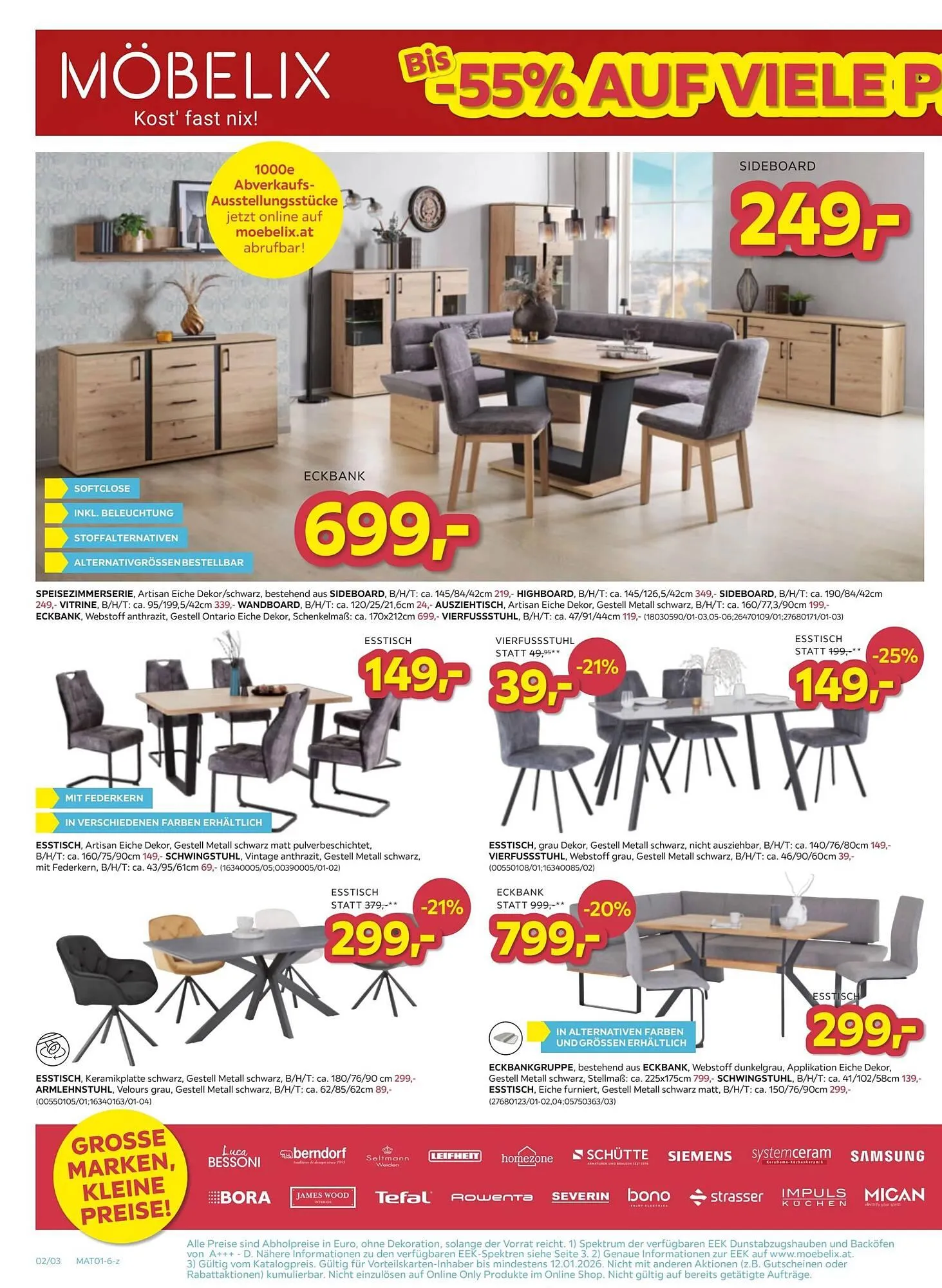 Möbelix Prospekt von 5. Jänner bis 13. Jänner 2026 - Flugblätt seite  2