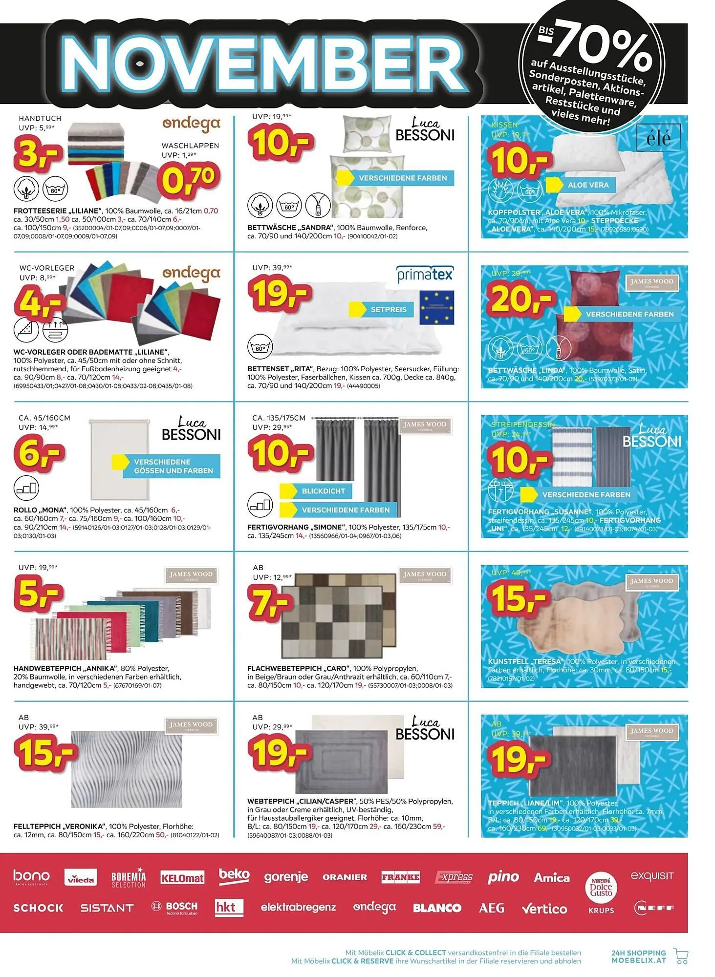 Möbelix Prospekt von 28. Oktober bis 4. November 2025 - Flugblätt seite 7