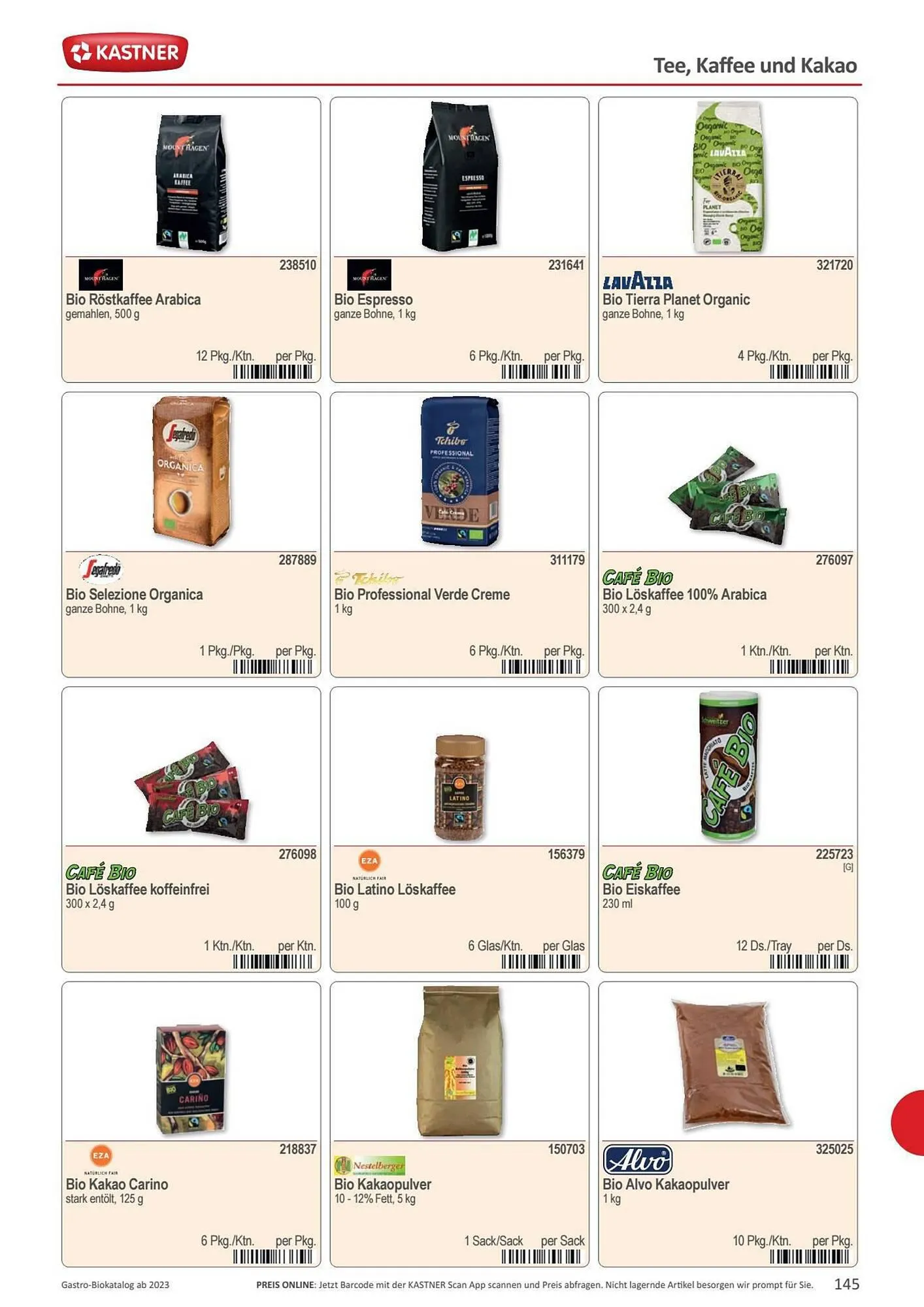 Kastner Flugblatt von 15. September bis 30. Dezember 2023 - Flugblätt seite  147