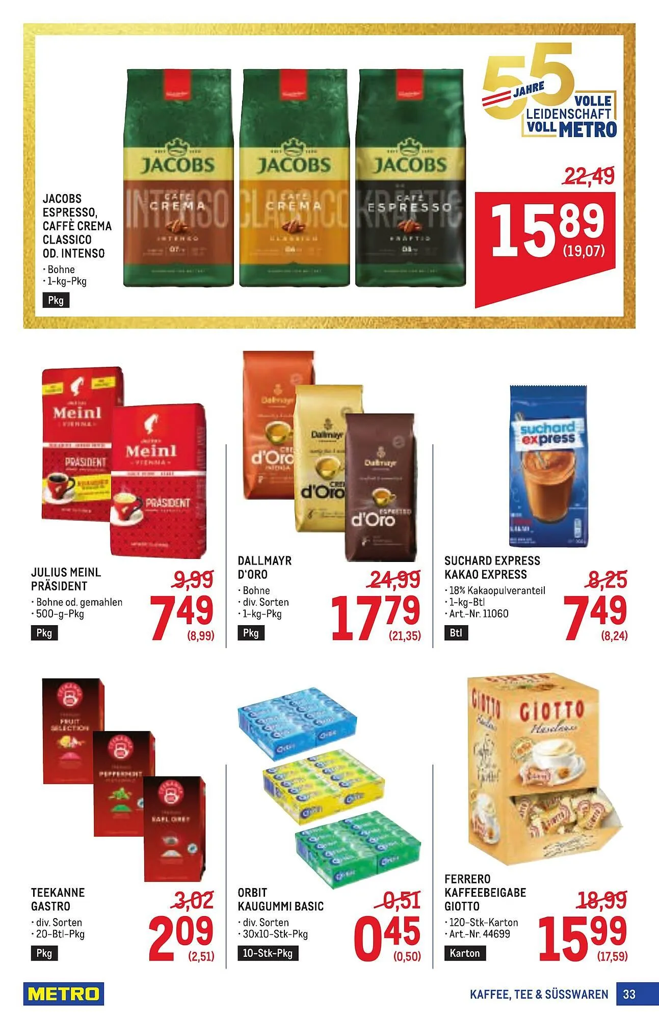 Metro Flugblatt von 19. Februar bis 4. März 2026 - Flugblätt seite  33