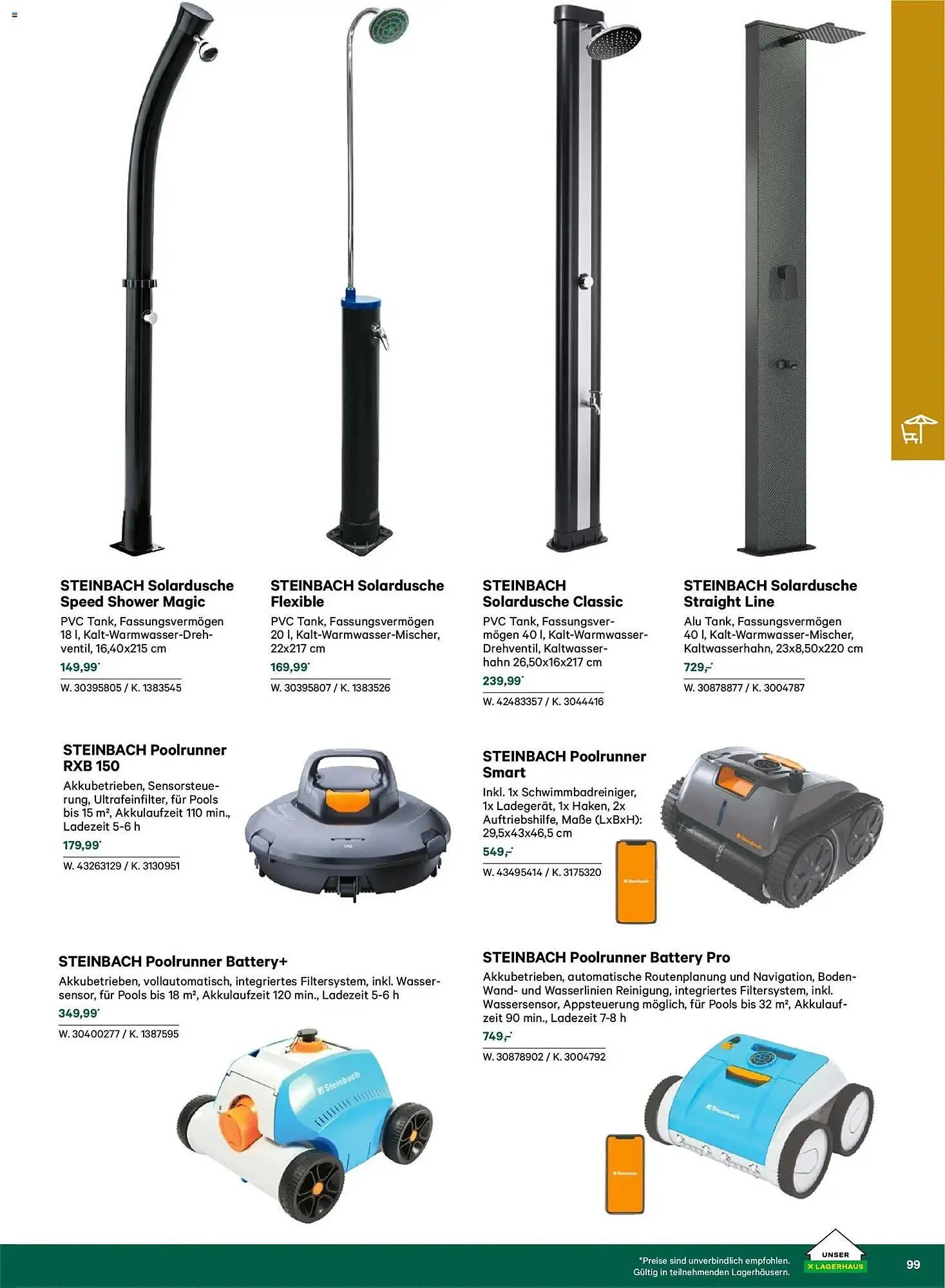 Lagerhaus Flugblatt von 22. Februar bis 31. Mai 2026 - Flugblätt seite  99