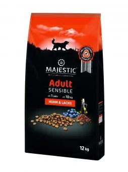 MAJESTIC Adult Sensible 12kg mit Huhn und Lachs