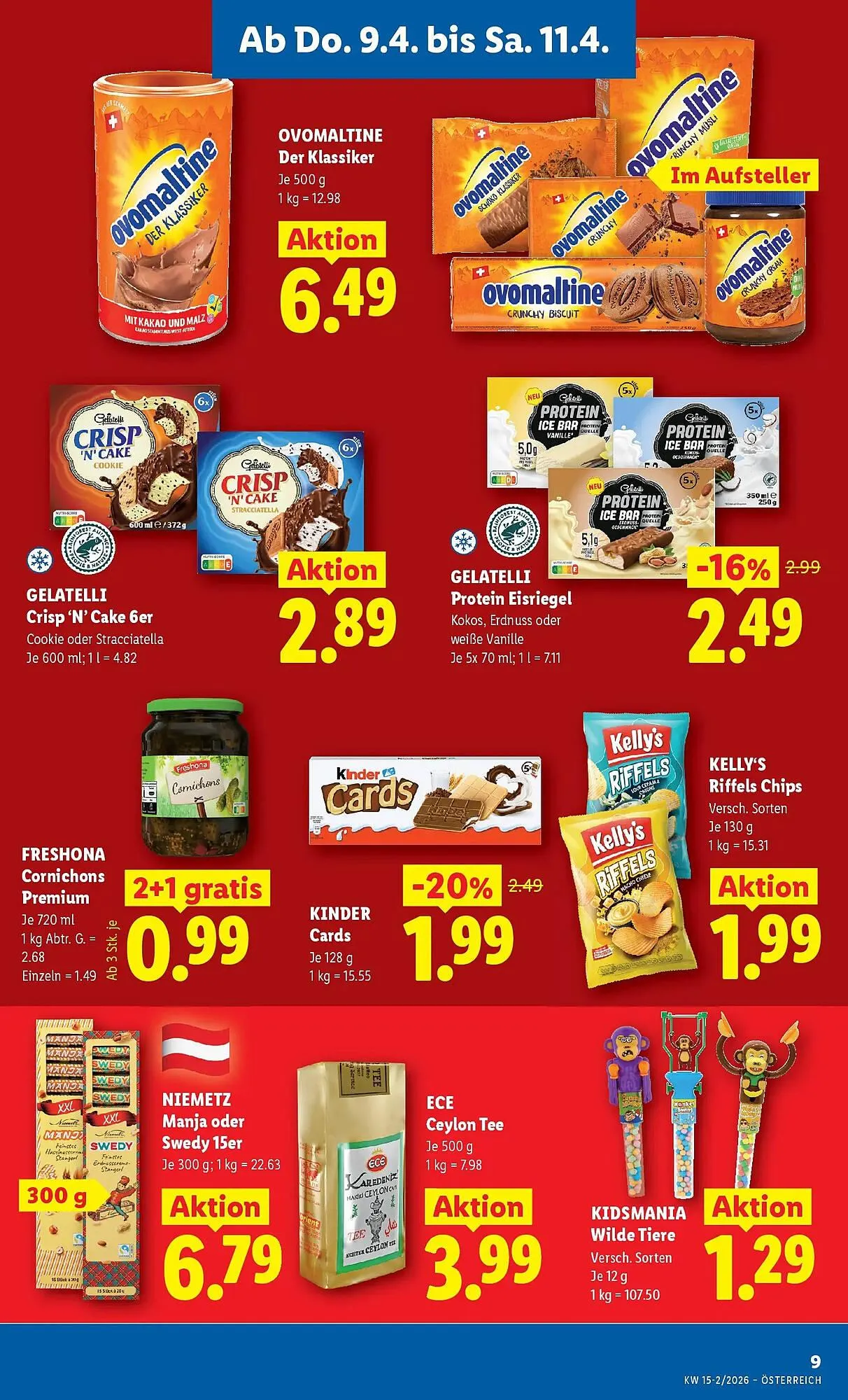 Lidl Flugblatt von 9. April bis 16. April 2026 - Flugblätt seite  11