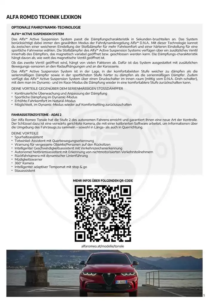 Alfa Romeo Tonale von 21. Jänner bis 21. Jänner 2026 - Flugblätt seite 5