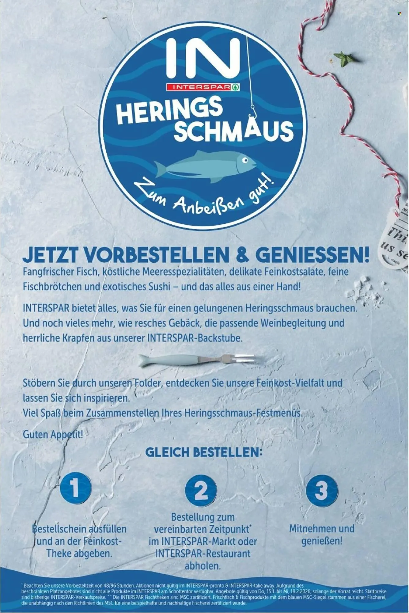 Interspar Flugblatt von 15. Jänner bis 18. Februar 2026 - Flugblätt seite  2