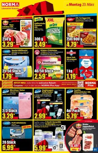 Norma Flugblatt von 23. März bis 29. März 2026 - Flugblätt seite  11