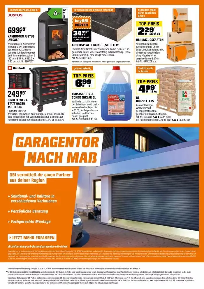 BIBERSTARKE ANGEBOTE von 13. Februar bis 28. Februar 2025 - Flugblätt seite  24