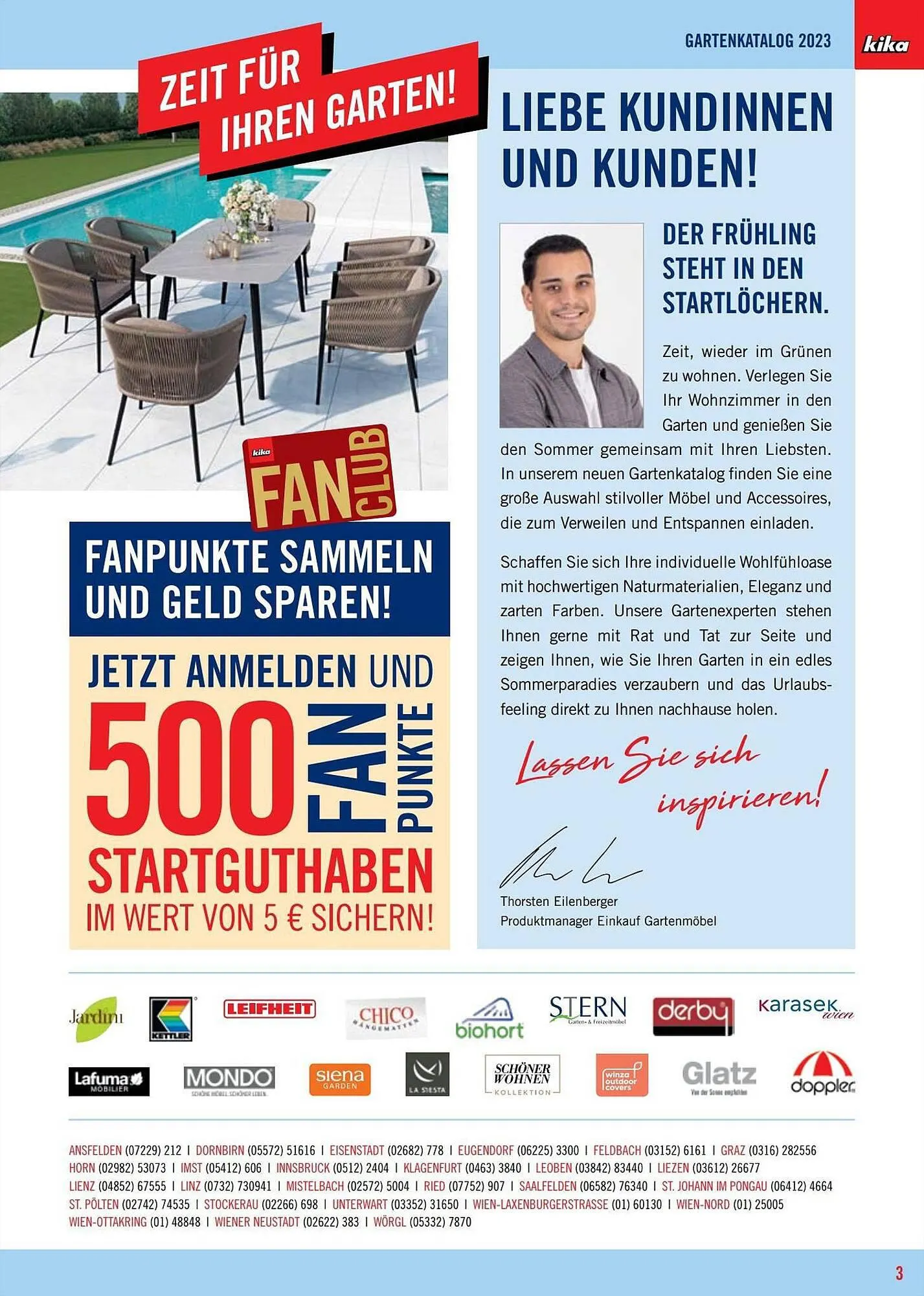 kika Flugblatt von 3. Februar bis 31. August 2023 - Flugblätt seite 3