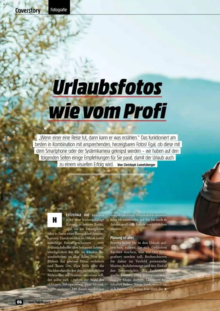 Magazin Juni/Juli/August 2024 von 7. Juni bis 31. August 2024 - Flugblätt seite 6