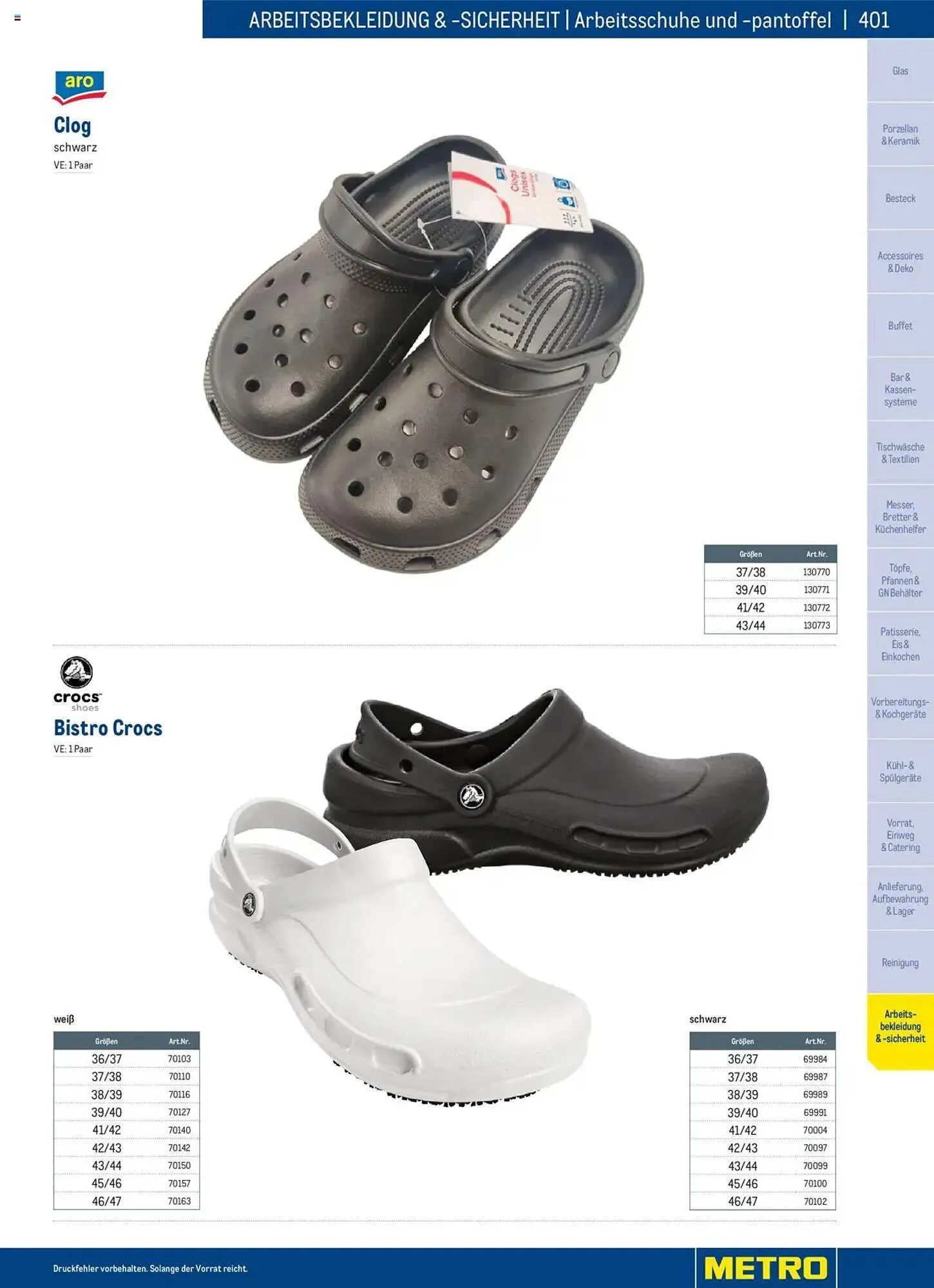 Metro Flugblatt von 2. Dezember bis 31. Dezember 2025 - Flugblätt seite  401