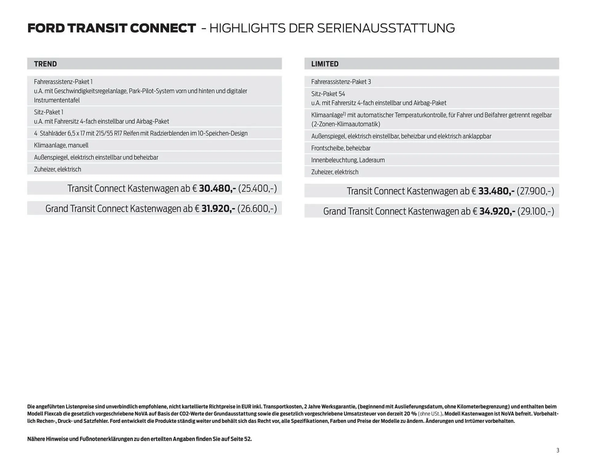 Ford Flugblatt von 23. Dezember bis 19. Jänner 2026 - Flugblätt seite  3