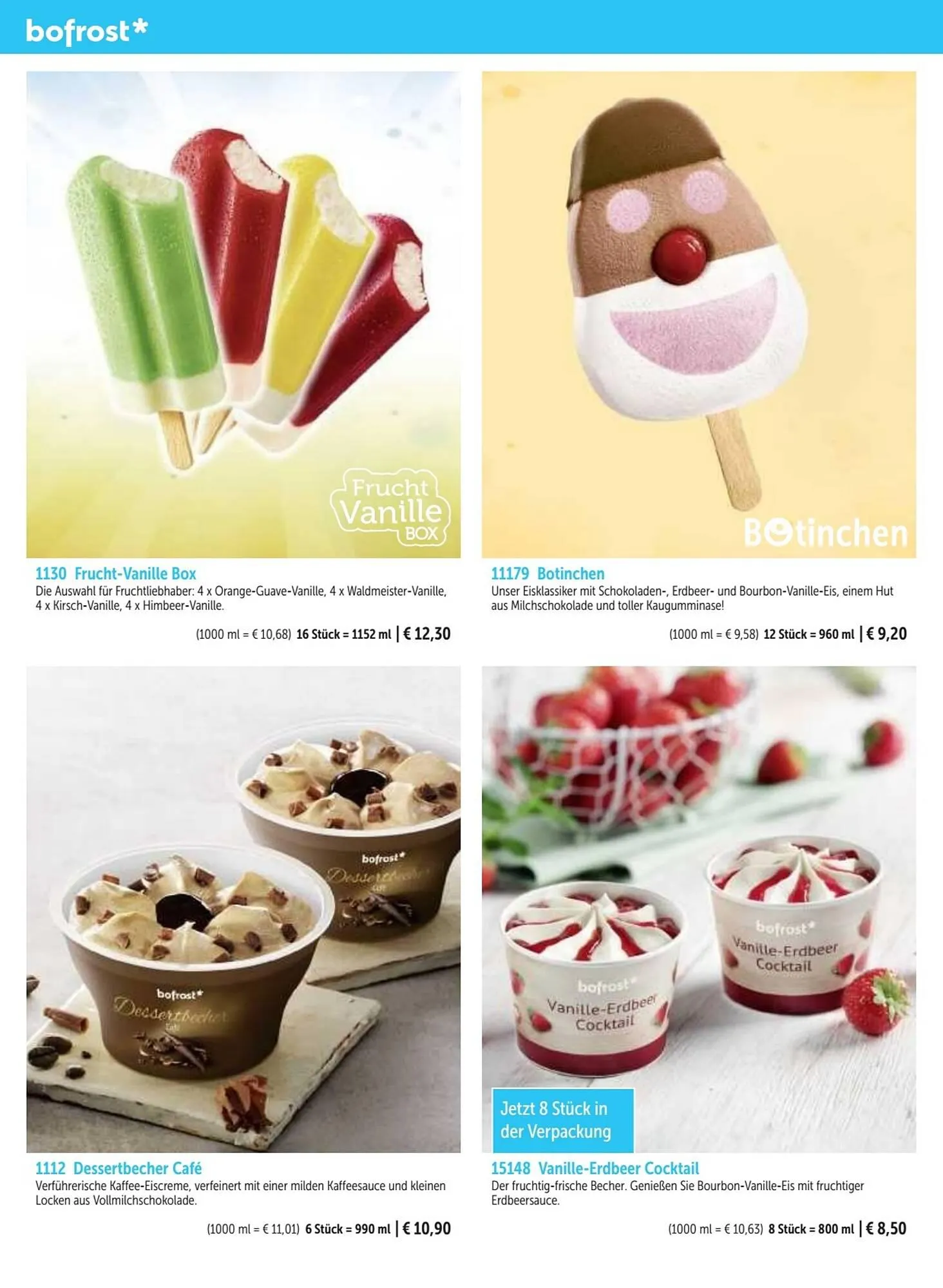 Bofrost Flugblatt von 25. September bis 29. Februar 2024 - Flugblätt seite 118