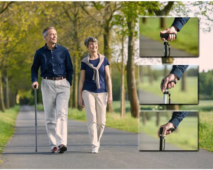 RUSSKA Aluminium-Gehstock