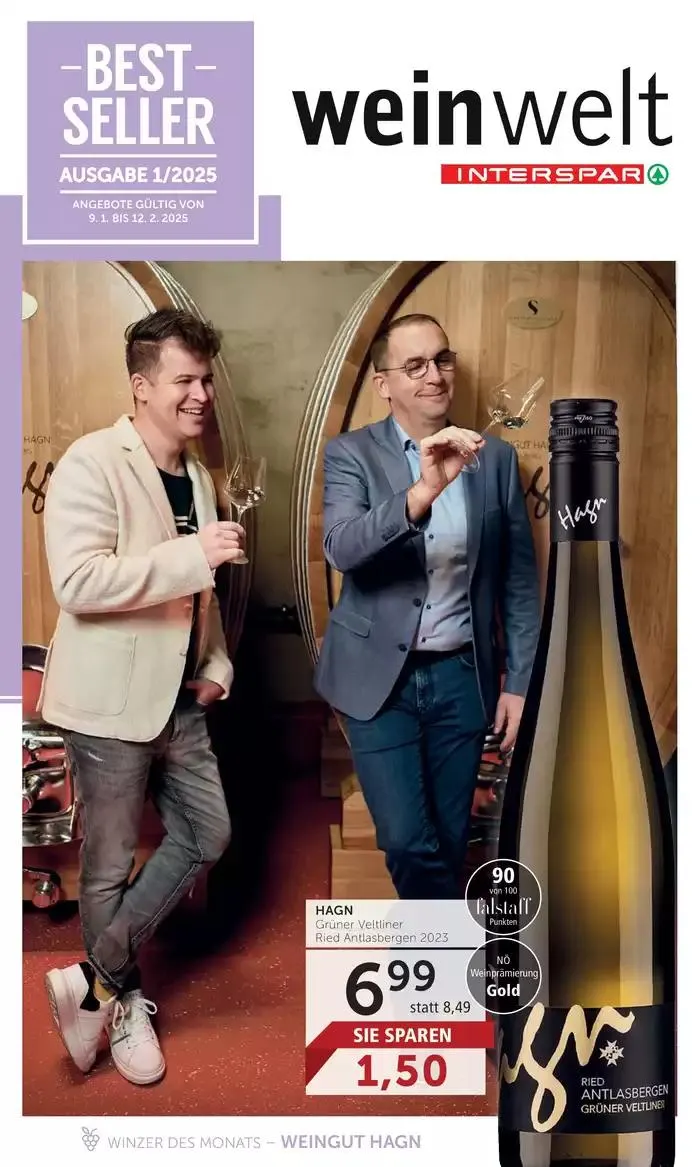 Tolles Angebot für Schnäppchenjäger von 10. Jänner bis 17. Jänner 2025 - Flugblätt seite  1