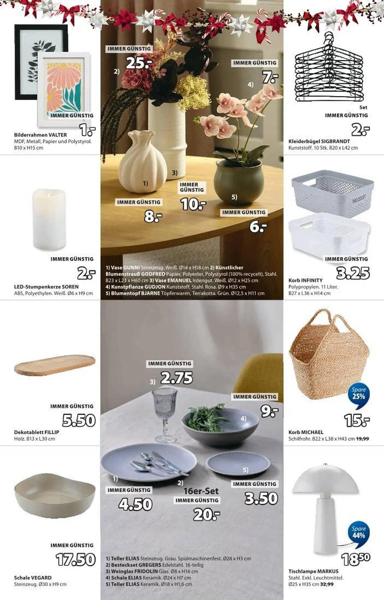 JYSK Flugblatt von 10. Dezember bis 6. Jänner 2026 - Flugblätt seite 2