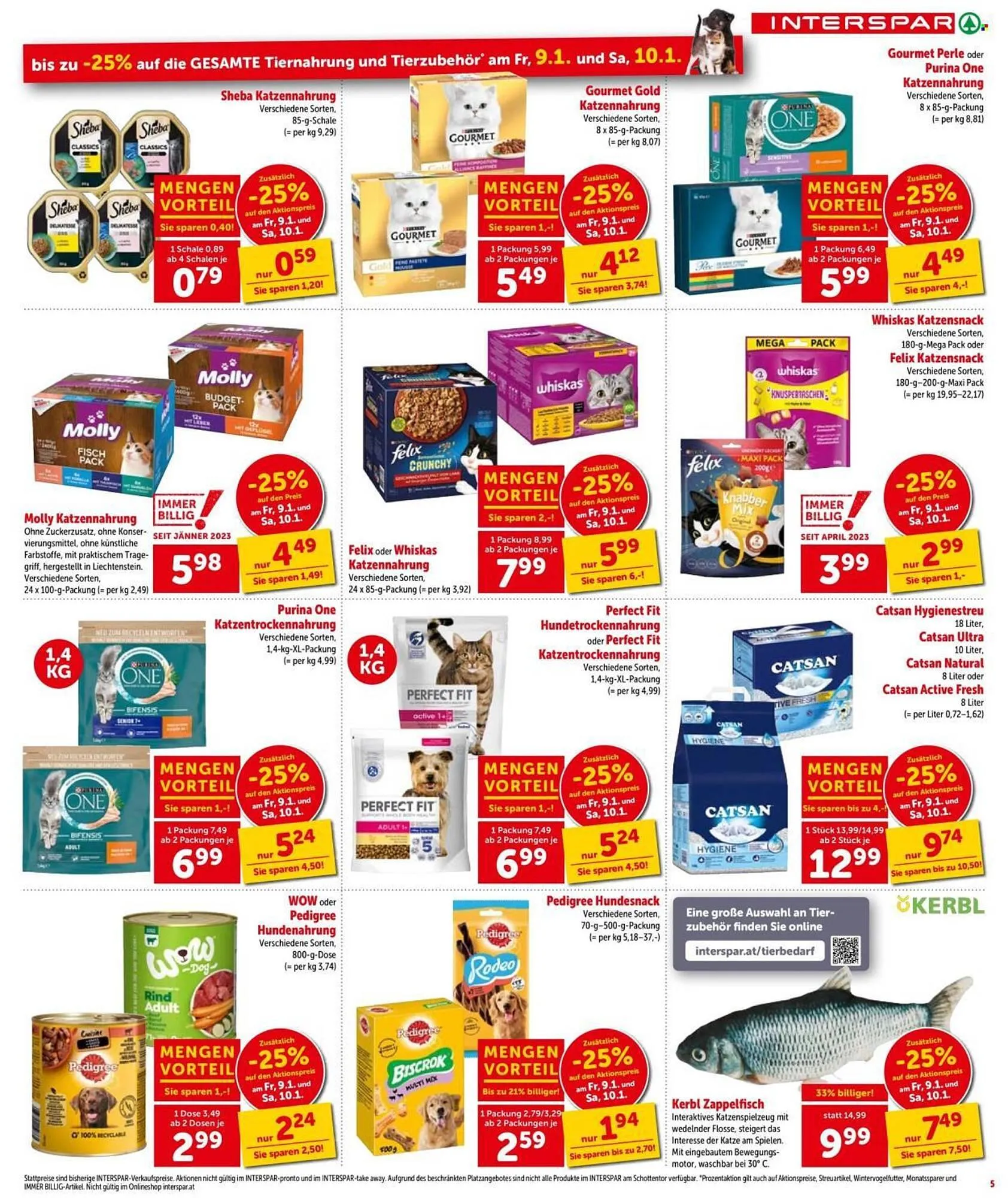 Interspar Flugblatt von 8. Jänner bis 14. Jänner 2026 - Flugblätt seite  5